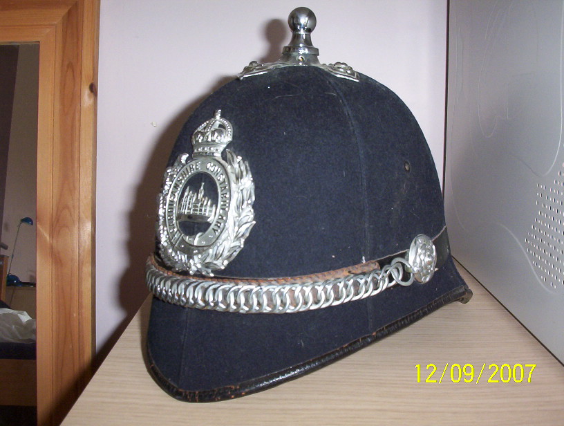 British Police Helmet